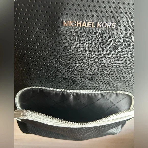 Michael Kors Lacey Medium Leather Backpack - Picture 11 of 17